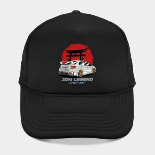 JDM White Subie Impreza  WRX STi Hat