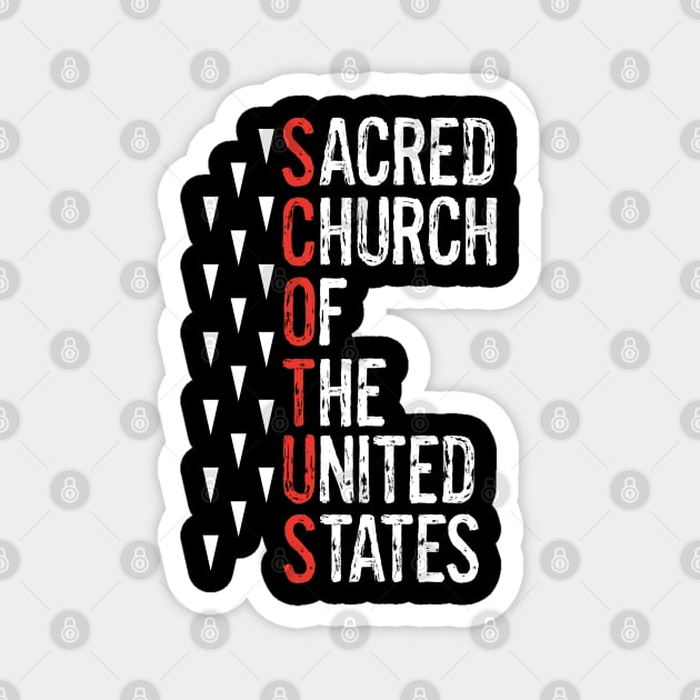 Supreme Court Sacred Church Of The United States SCOTUS Women's Body Pro Choice Rights Magnet by egcreations