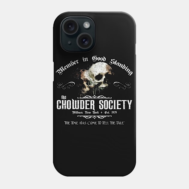 Chowder Society from Ghost Story Phone Case by MonkeyKing