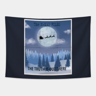 The X-Mas Files Tapestry