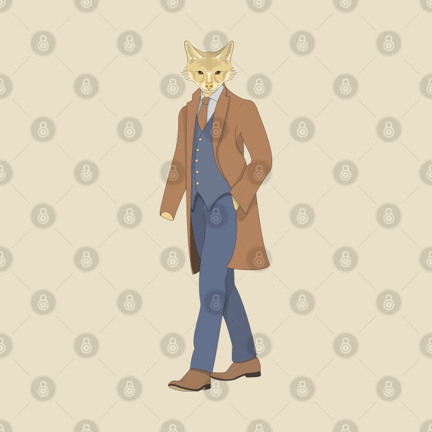 coyote detective by dwalikur