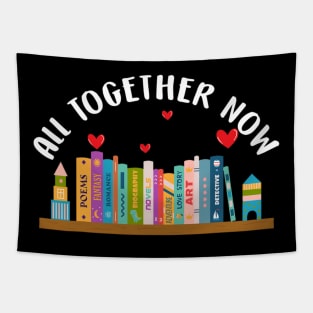 All Together Now Summer Reading 2023 Library Books Lover Tapestry