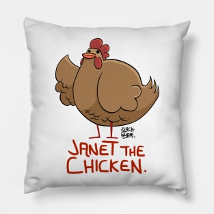 Janet the Chicken Pillow