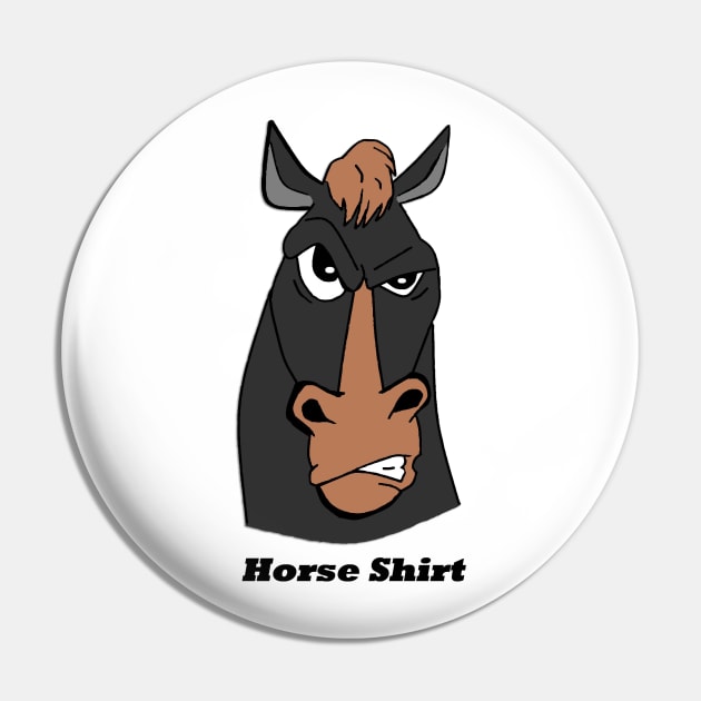 Horse Shirt Pin by JNJones1978