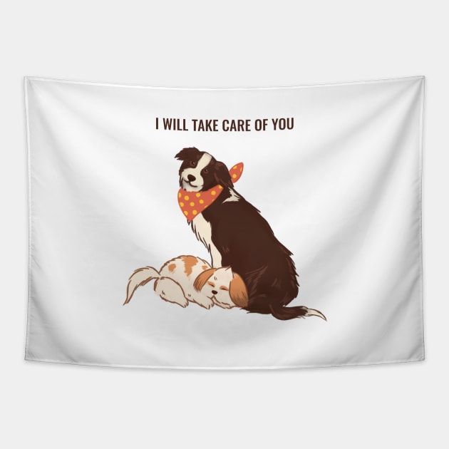 I Will Take Care of You Tapestry by Pacific West