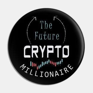 Crypto graphic t shirt Pin