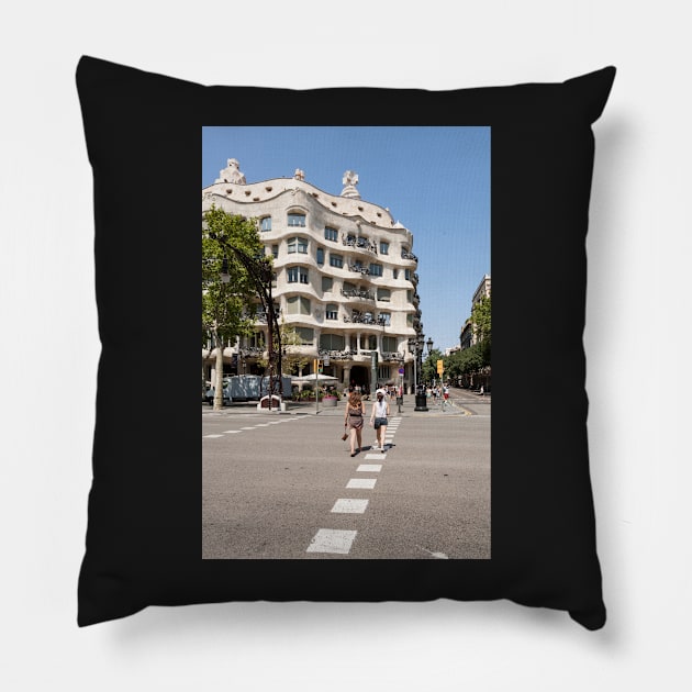 Casa Mila Pillow by ansaharju