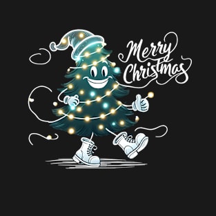 Festive Cartoon Delights: Elevate Your Holidays with Cheerful Animation and Whimsical Characters! T-Shirt
