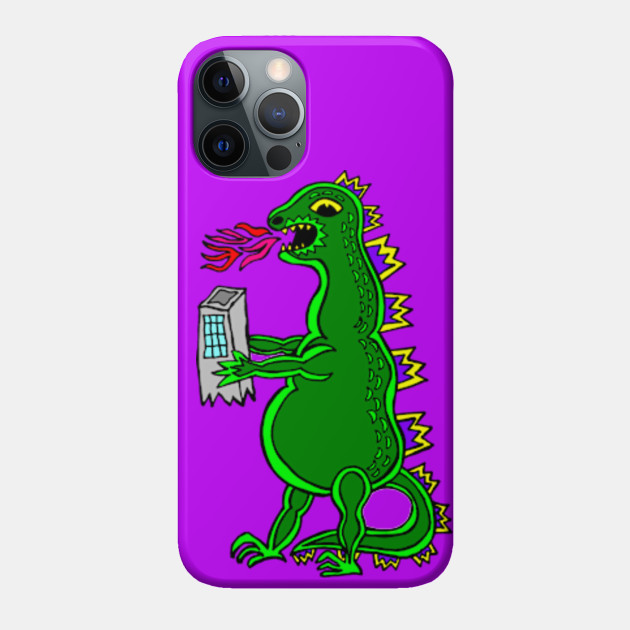 King Lizard - Monster - Phone Case
