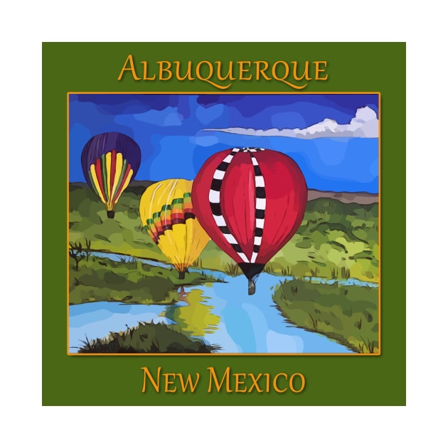 Hot air balloons, Albuquerque New Mexico by WelshDesigns