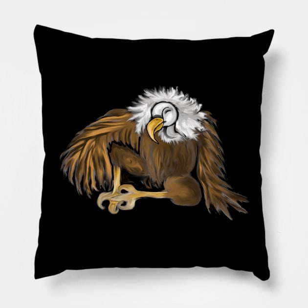 Vulture Pillow by Royal Ease