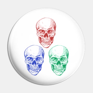 Skulls RGB Pin