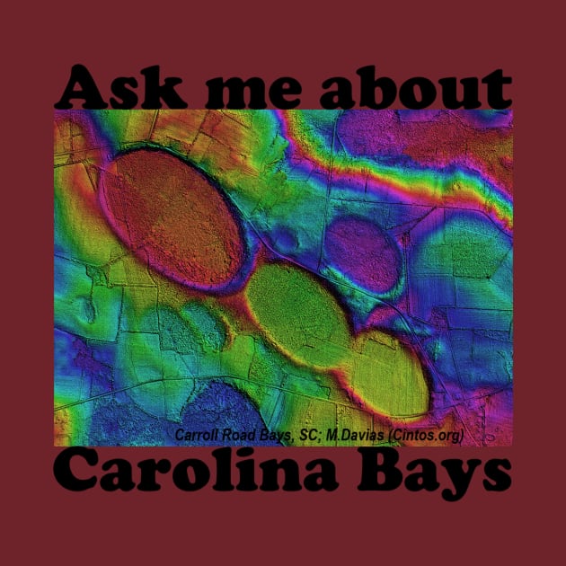 Ask me about...Carolina Bays!!! Front Design by dabblersoutpost