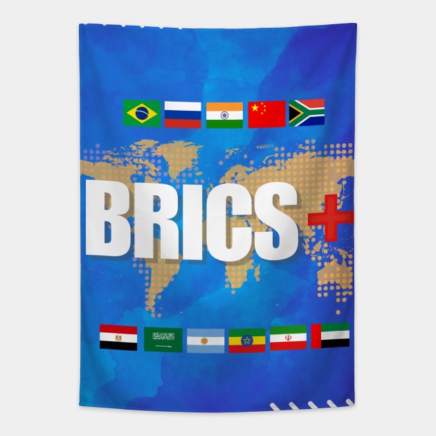 Brics group Tapestry by Studio468