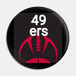 49 ers Pin