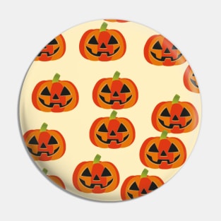 Halloween Pattern with pumpkin graphic illustration Pin