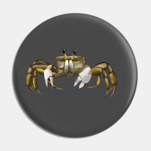 Sand crab Pin