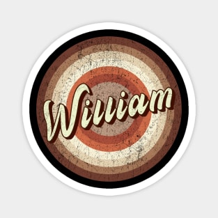 Vintage brown exclusive - William Magnet