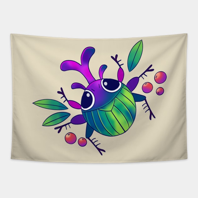 Beetle Tapestry by KaceyMeg