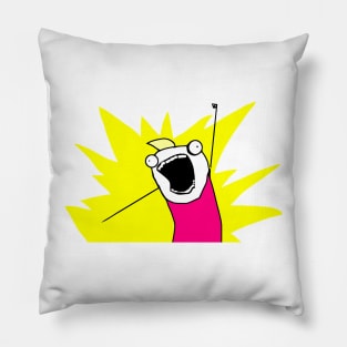 All The Things Meme Pillow