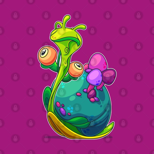 Shroom Snail by ArtisticDyslexia