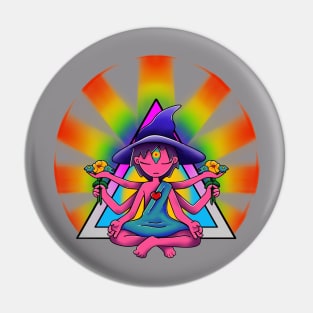 The Midnight Gospel Pride Meditation Pin