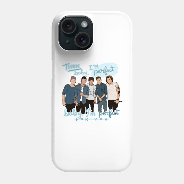 1D Perfect Phone Case by Sofia Kaitlyn Company