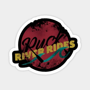 Ruck River Rides Magnet