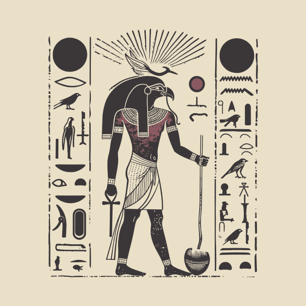 Egyptian drawings by DragonDream