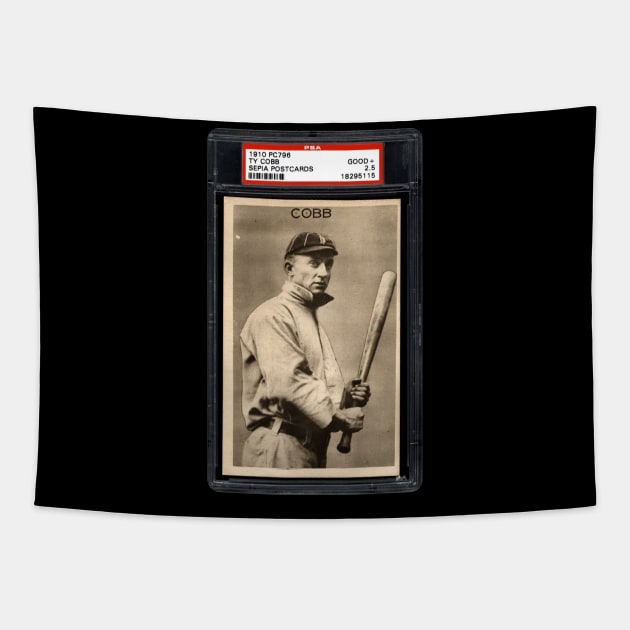 1910 PC796 Sepia Postcards -  TY COBB Tapestry by anjaytenan