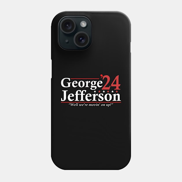 George Jefferson 2024 Election / Funny Election Phone Case by AnKa Art