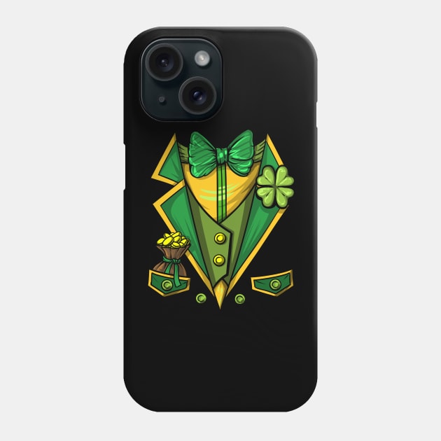 Leprechaun Costume Saint Patrick Day Suit Gift Phone Case by underheaven