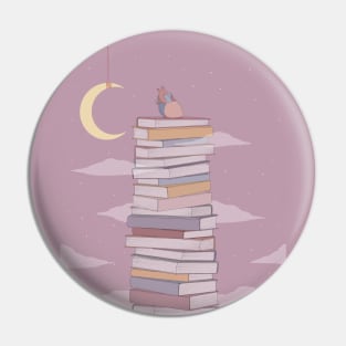 Literary Heart Pin