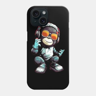 Crazy Cool Monkey Phone Case