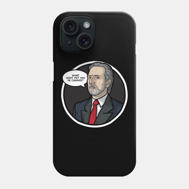 Hans Gruber Phone Case by Baddest Shirt Co.