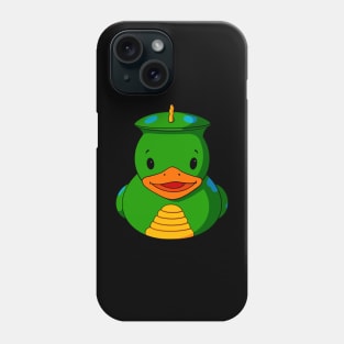 Green Dinosaur Rubber Duck Phone Case