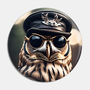 Funny owl Pin