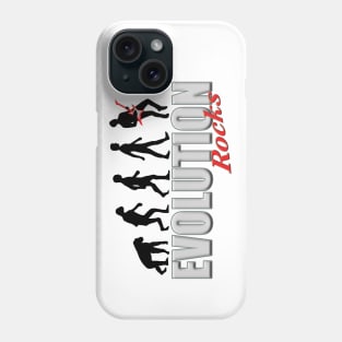 Evolution Rocks (Music Humour) Phone Case