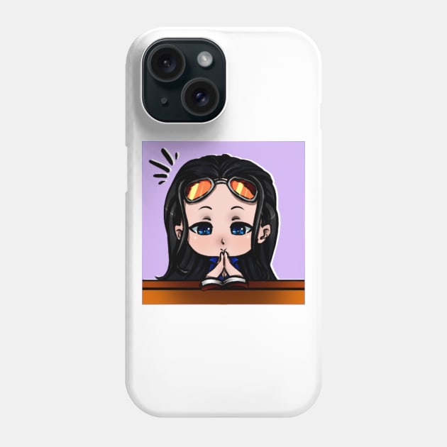 one piece - nico robin Phone Case by Anet Garol