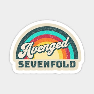 Sevenfold Metal Vintage Magnet