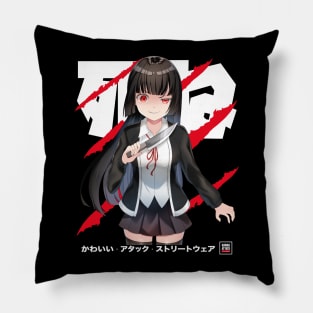 Japanese Anime Yandere Girl Pillow