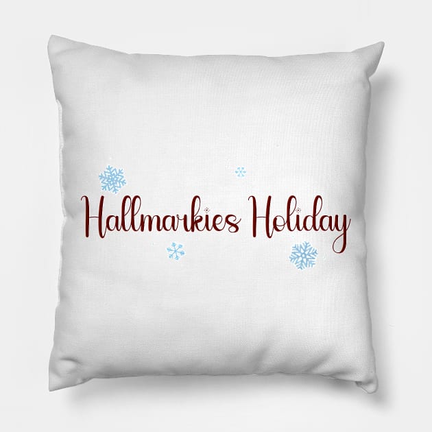 Hallmarkies Holiday Pillow by Hallmarkies Podcast Store