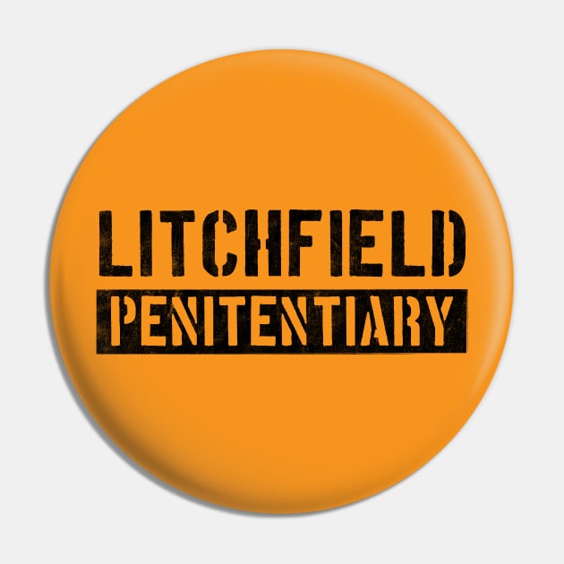 Litchfield Penitentiary Pin by tvshirts