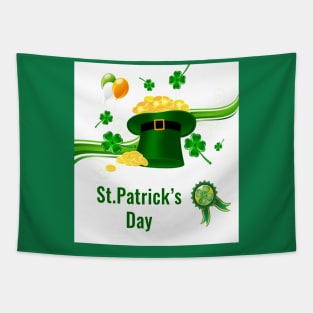 St.Patrick's day in ireland and america Tapestry