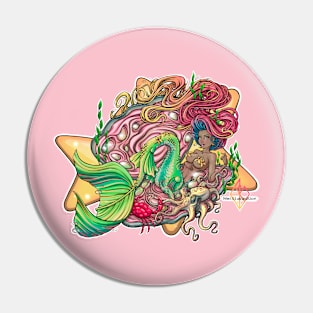 Mermaid Reva Prisma Pin