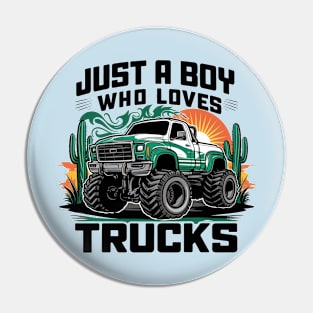 Just a bot who loves monster trucks Pin