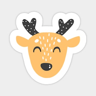 Cute Reindeer Magnet