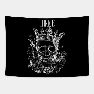 Thrice skull Tapestry