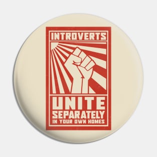 Introverts Unite Pin