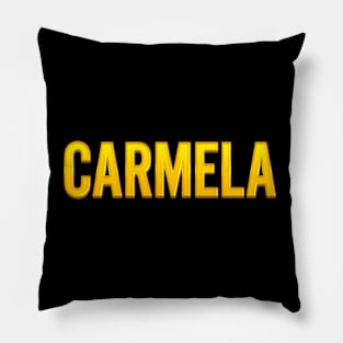 Carmela Name Pillow